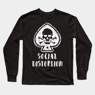 Social Distortion retro Long Sleeve T-Shirt